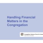 Handling Financial Matters