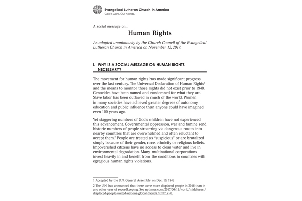 Human Rights