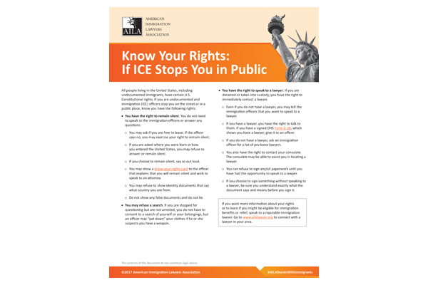 AMMPARO Know Your Rights Public