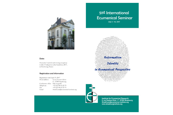 International Ecumenical Seminar 2017