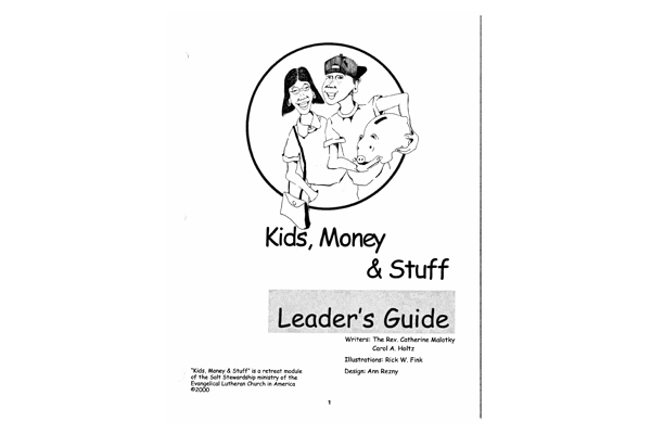 Kids, Money, and Stuff Leader Guide