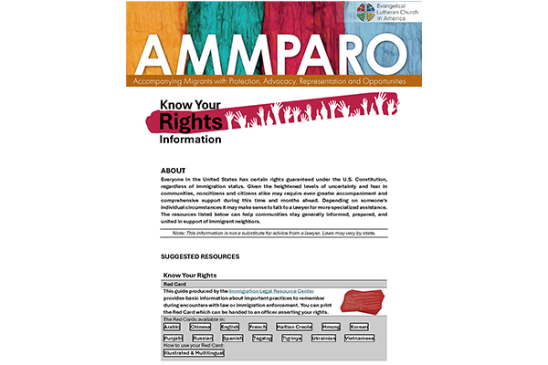 Know Your Rights 2025