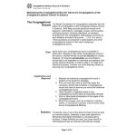 Maintaining Congregational Record