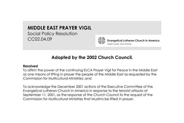 Middle East Prayer SPR02