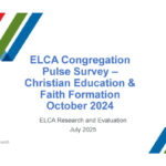 Pulse Survey - Christian Education and Faith Formation October 2024 Thumbnail image
