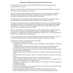 Organizing and Administering Congregational Annual Meetings