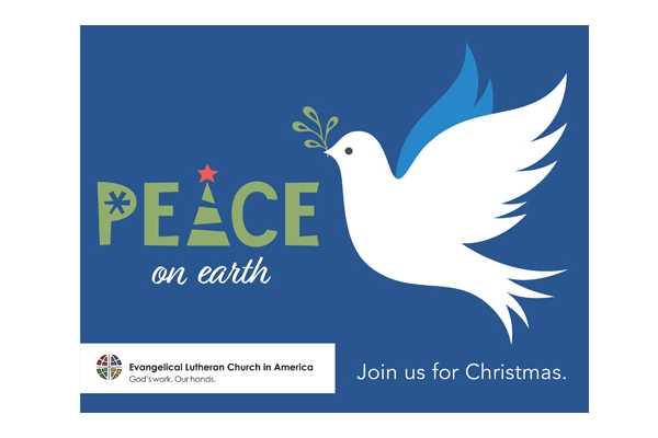 Christmas Peace On Earth Postcard