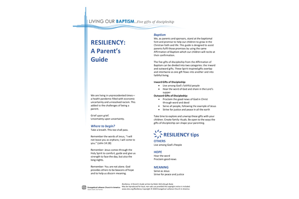 Resiliency: Parent’s Guide