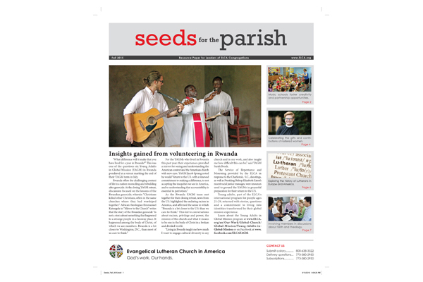 Seeds for the Parish Fall 2015