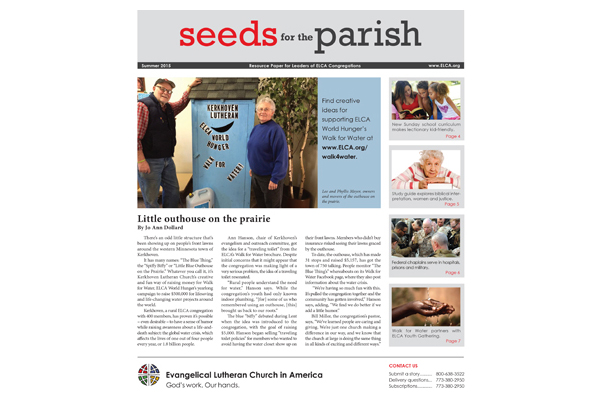 Seeds for the Parish - Summer 2015