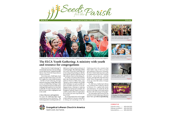 Seeds for the Parish – Winter – 2018