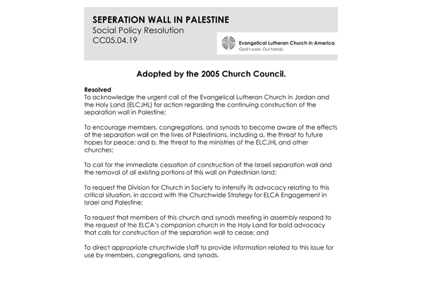 Separation Wall Palestine SPR05