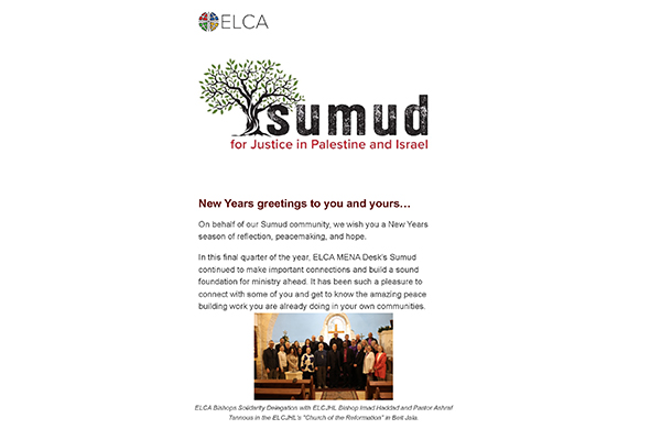 Sumud Winter 2026 Newsletter and Lent Resources Thumbnail Image