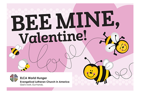 Valentine Day Gram – Honeybee