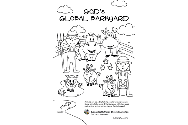 God’s Global Barnyard Bulletin Insert