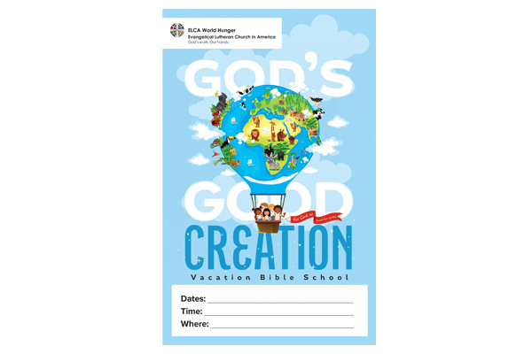 God's Good Creation: Vacation Bible School Promotional Poster