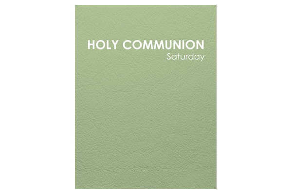 Worship Booklets – Saturday CWA