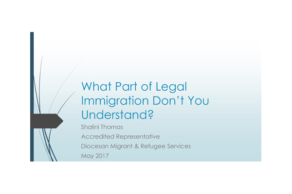 What Part of Legal Immigration Don’t you Understand?