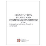 Cover Constitution, Bylaws and Continuing Resolutions Thumbnail image