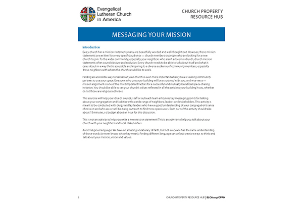 Messaging Your Mission