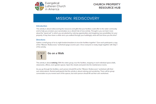 Mission Rediscovery