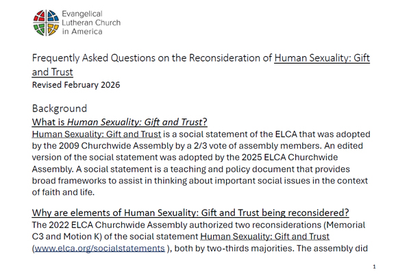Human Sexuality Reconsiderations FAQ Revised 02-2026 Large Print