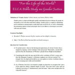 thumbnail of cover image of gender justice bible study guide handout