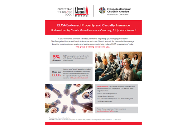 ELCA Endorsed Property Liability Insurance Programs